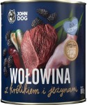 JohnDog Berry Junior wołowina z królikiem i jeżynami 800g