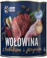 JohnDog Berry Junior wołowina/królik/jeżyny 6x800g
