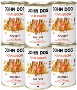 JohnDog Four Seasons Autumn Adult Sarna 6x400g