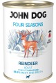 JohnDog Four Seasons Winter Adult Renifer 6x400g