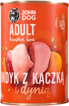 JohnDog Pumpkin Adult Indyk z Kaczką 400g