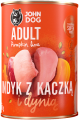 JohnDog Pumpkin Adult Indyk z Kaczką 6x400g