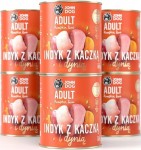 JohnDog Pumpkin Adult Indyk z Kaczką 6x800g