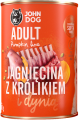 JohnDog Pumpkin Adult Jagnięcina z Królikiem 6x400g