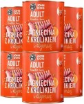 JohnDog Pumpkin Adult Jagnięcina z Królikiem 6x800g