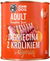 JohnDog Pumpkin Adult Jagnięcina z Królikiem 6x800g