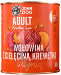 JohnDog Pumpkin Adult Wołowina z cielęciną 800g