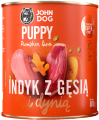 JohnDog Pumpkin Junior Indyk z Gęsią 6x800g