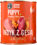 JohnDog Pumpkin Junior Indyk z Gęsią 800g