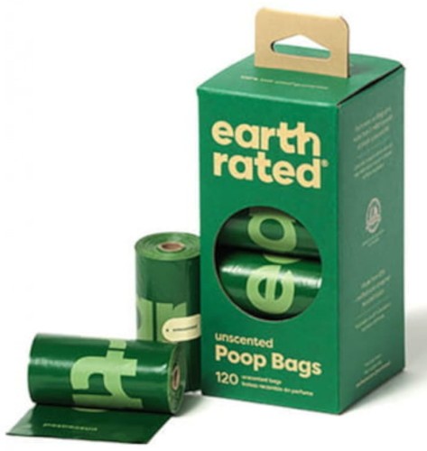 EARTH RATED Woreczki bezzapachowe na odchody 8x15szt