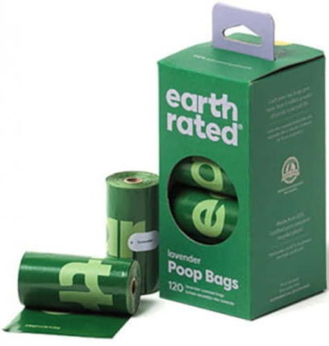 EARTH RATED Woreczki lawendowe na odchody 8x15szt