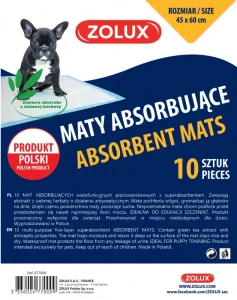 ZOLUX Mata Absorbująca 45x60cm 10szt