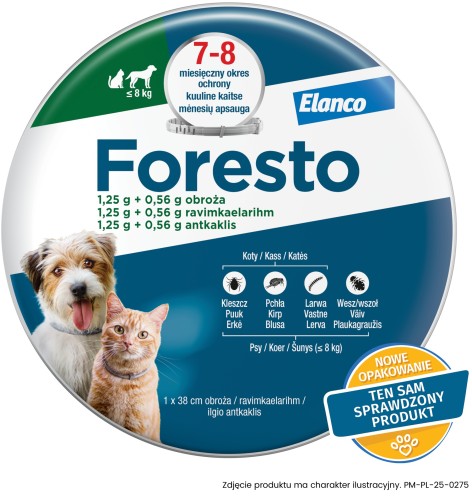 Foresto Obroża Pies/Kot Mała