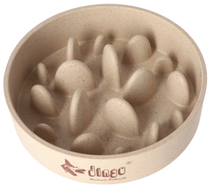 Dingo Miska Bambusowa Slow Dla Psa 0,8L