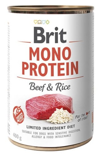 BRIT Mono Protein Beef and Rice 400g