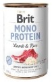 BRIT Mono Protein Lamb and Rice 400g