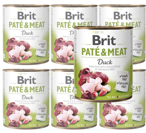 BRIT Pate & Meat Duck 6x800g