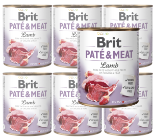 BRIT Pate & Meat Lamb 6x800g