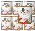 BRIT Pate & Meat Rabbit Królik 6x800g