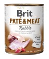 BRIT Pate & Meat Rabbit Królik 6x800g