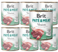 BRIT Pate & Meat Venison Dziczyzna 6x800g
