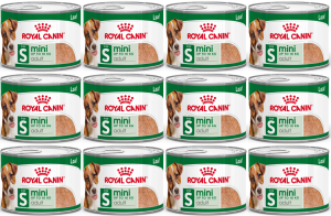Royal Canin Mini Adult karma mokra pasztet 12x195g