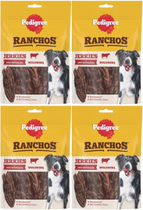PEDIGREE Przysmak Ranchos Wołowina 4x70g