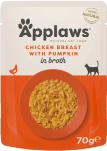Applaws Cat Pouch Broth Adult Chicken Pumpkin 70g