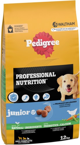 PEDIGREE Sucha karma Junior Rasy Duże Drób 12kg