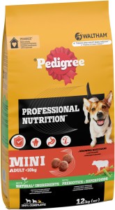 PEDIGREE Sucha karma Adult Rasy Małe Wołowina 12kg