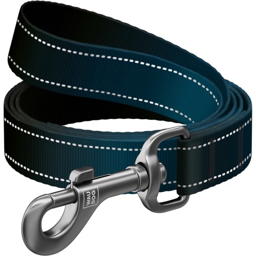 WAUDOG Smycz Nylon Mono Czarna L-XXL 25mm 122cm
