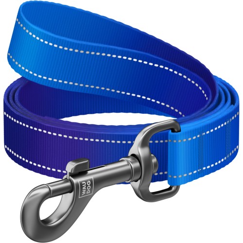 WAUDOG Smycz Nylon Mono Niebieska L-XXL 25mm 300cm