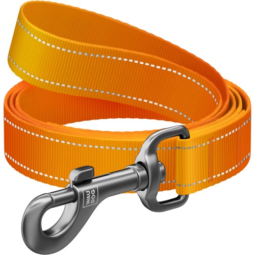 WAUDOG Smycz Nylon Mono Pomarańczowa L-XXL 25mm 300cm