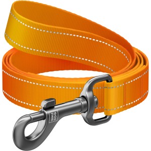WAUDOG Smycz Nylon Mono Pomarańczowa M 20mm 300cm