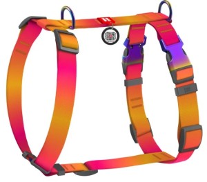WAUDOG Szelki Gradient Guard QR L 65-95cm Pomarańcz 2 klamry
