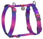WAUDOG Szelki Gradient Guard QR M 47-65cm Fioletowe 2 klamry