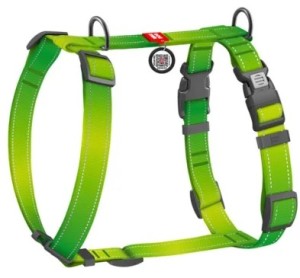 WAUDOG Szelki Mono QR Jasnozielone M 20mm 45-60cm 2 klamry