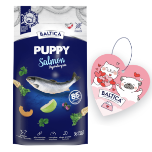 Baltica Puppy Salmon Hypoallergenic M/L 3kg + Prezent