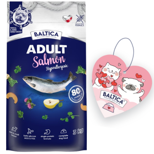 Baltica Salmon Hypoallergenic  XS/S 3kg + Prezent
