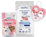 Baltica Monoprotein Adult Light Fish Rice M 12kg + Prezent