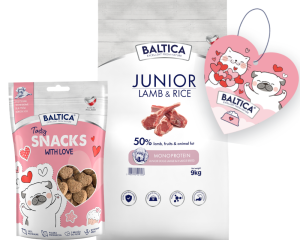 Baltica Mono Junior Lamb Rice L/XL 9kg + Prezent