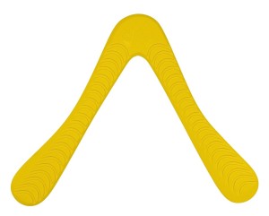 FIBOO Fiboom 27x13cm Żółty