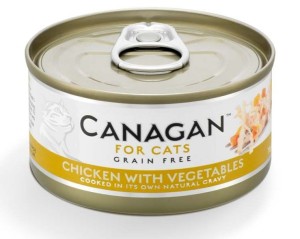 Canagan Kot Mokra Chicken Vegetables 75g