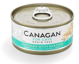 Canagan Kot Mokra Chicken Sardine 75g