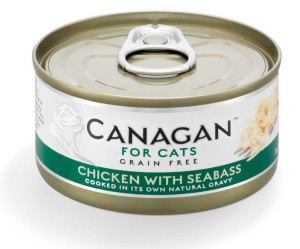 Canagan Kot Mokra Chicken Seabass 75g