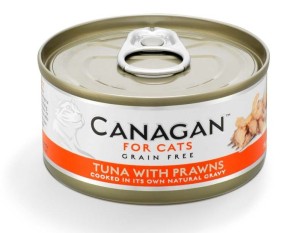 Canagan Kot Mokra Tuna Prawns 75g