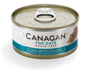 Canagan Kot Mokra Tuna Mussels 75g