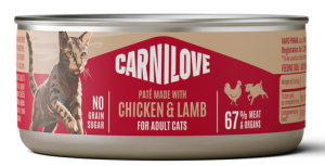 CARNILOVE Cat Chicken Lamb 100g