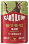 CARNILOVE Cat Pouch Jelly Duck Sterilised 85g