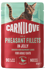CARNILOVE Cat Pouch Jelly Pheasant 85g